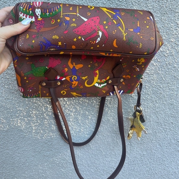 Piero Guidi Magic Circus Shoulder Tote Bag - Picture 13 of 16